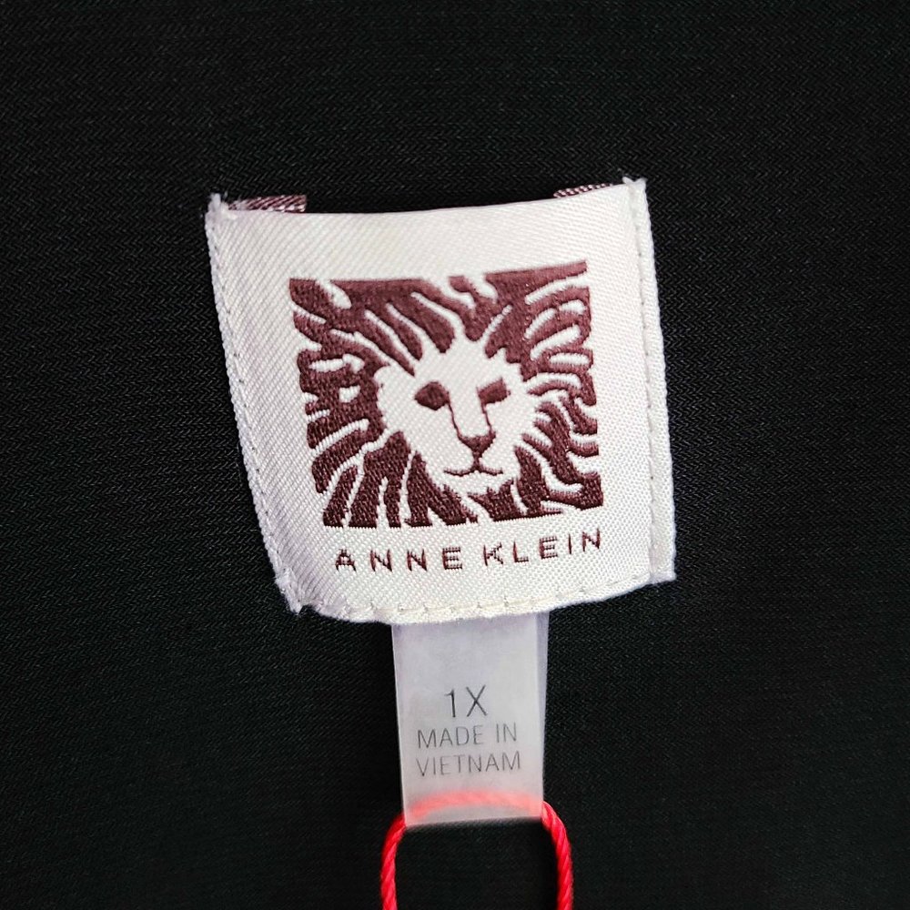 ANNE KLEIN ~  NWT ~ Leopard Print Dress 1X - Picture 3 of 11